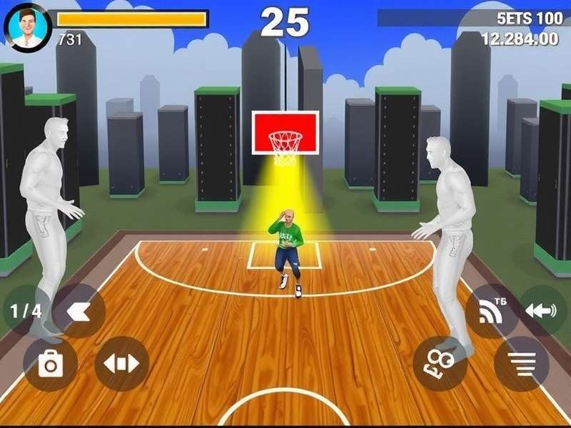 Urban Hoops King Gameplay Screenshot